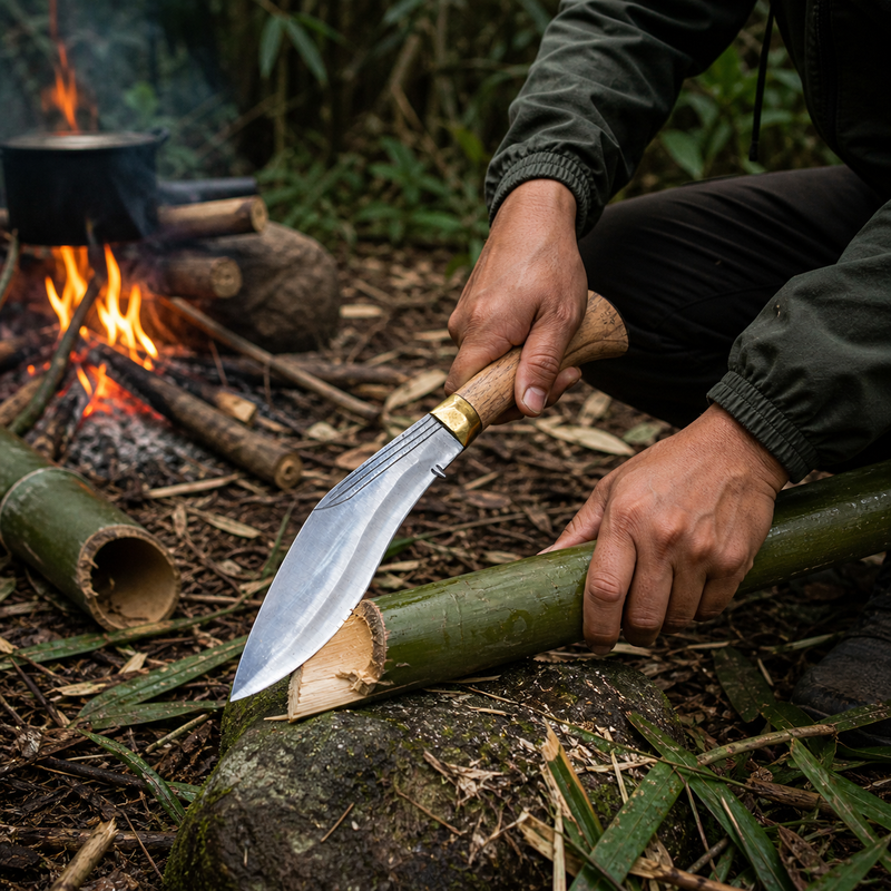 Handcrafted Kukri Knife Nepali Khukuri - Image 6 of 6