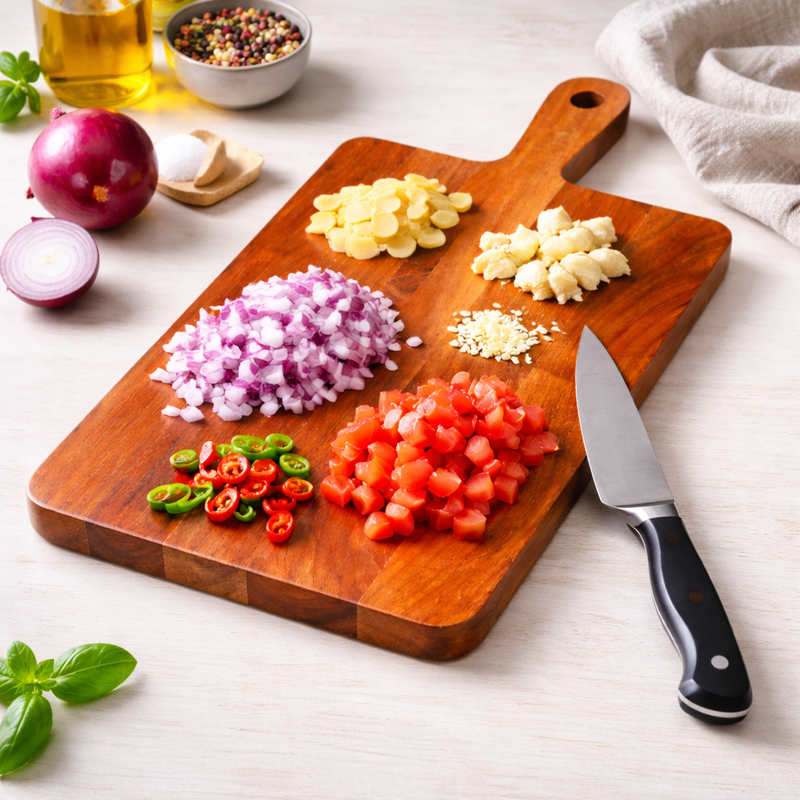 Handcrafted Wooden Chopping Board - Image 4 of 5