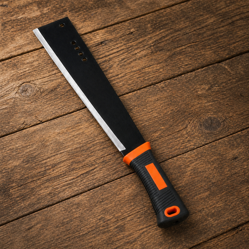 Heavy Duty Utility Knife with Carbon Steel Blade and Ergonomic Grip - Image 3 of 7