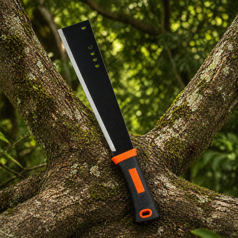 Heavy Duty Utility Knife with Carbon Steel Blade and Ergonomic Grip - Image 6 of 7