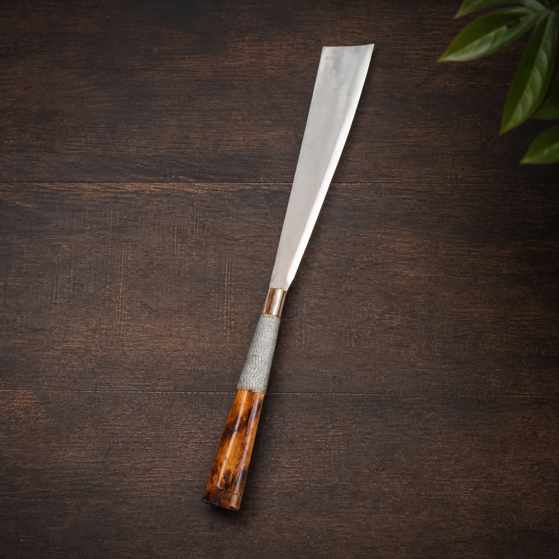 Konyak Naga Dao Hand Forged Knife - Image 2 of 7