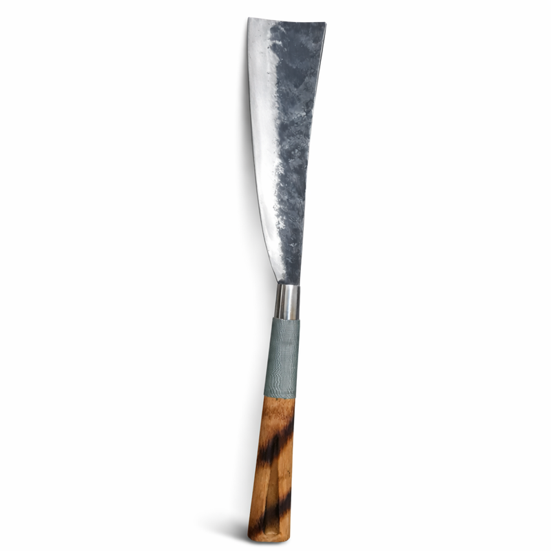 Rugged Heavy Duty Handmade Forged Iron Naga Dao Knife for Wood Bamboo Meat Grass and Bush Cutting - Image 10 of 10