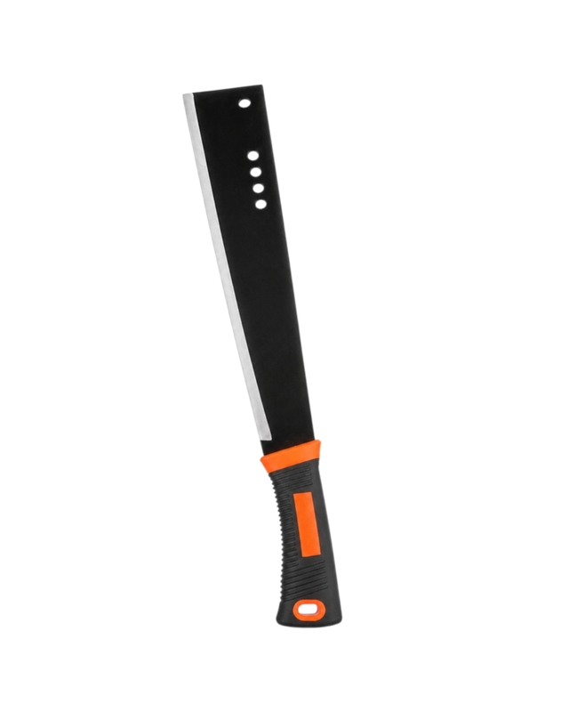 Heavy Duty Utility Knife with Carbon Steel Blade and Ergonomic Grip